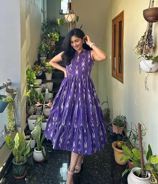 XOOMLADY PRESENT IKKAT KURTI