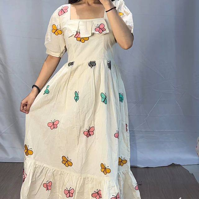 XOOMLADY AZURE BLOOM DRESS